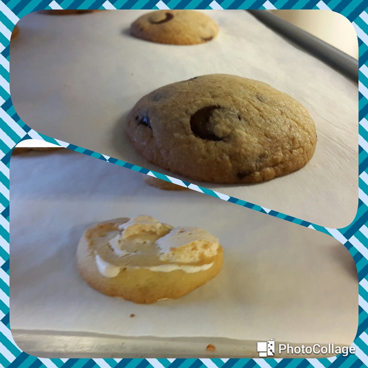 resmark88's tweet image. Bakat chocolate chip cookies och jitterbugg för första gången idag ☺

#kakor #cookies