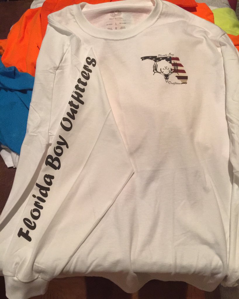 HRotarius's tweet photo. Who wants a shirt! $15 t-Shirts $20 long sleeves! #FloridaBoyOutfitters #LikeNRetweet https://t.co/zYuvKgtIM9