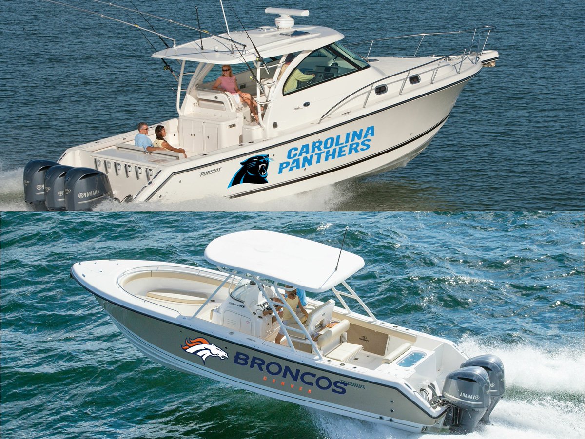 Which Pursuit would you choose? 
Top: OS 385 
Bottom: S 280
#superbowl50 #qualityboats #goboating #denver #carolina