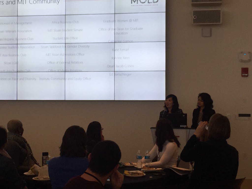 sarahkalloch's tweet photo. @MITSloanWomen #MITBTM amazing job @kannanlakshmi Anita Wu and team for an inspiring, thought provoking day! https://t.co/PQ6TgNriR2