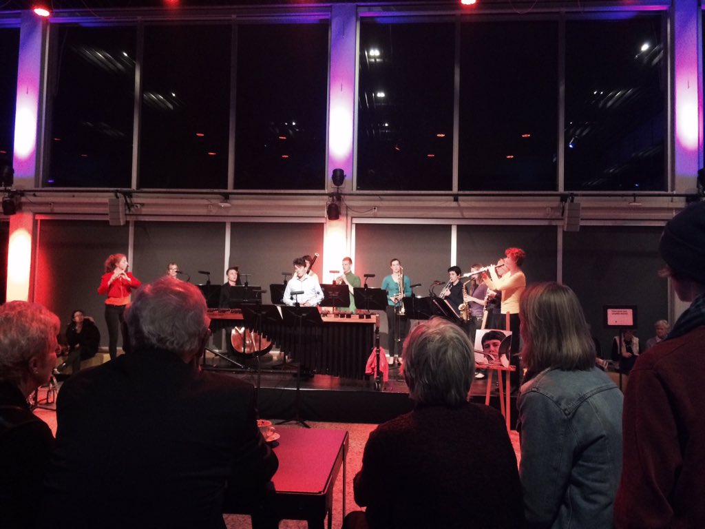 hetNNOnu's tweet photo. JongNBEnoord speelt werk van Arjen Linker voor aanvang van het concert Romantische hoogtepunten. https://t.co/TEsD7NzIW2