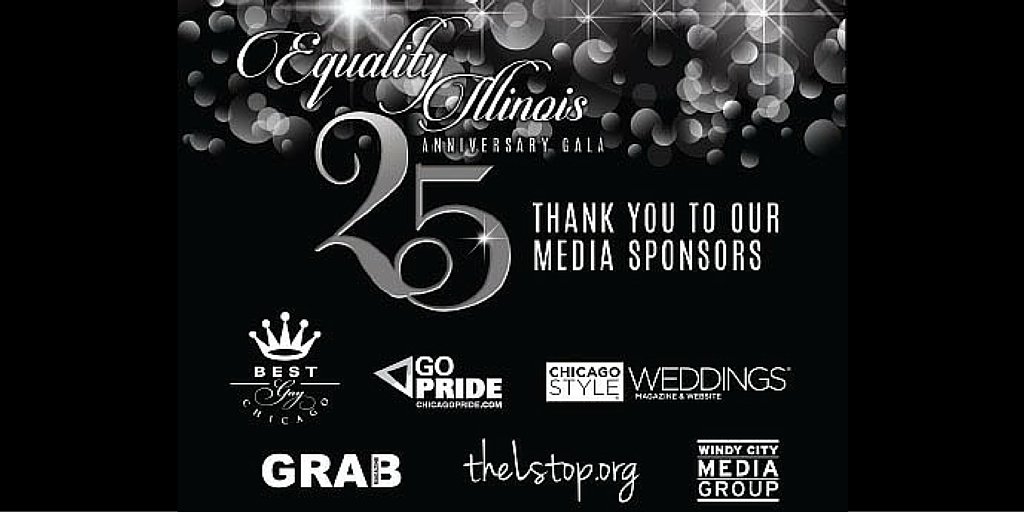 EqualityILL's tweet image. Thank you Media Sponsors of 25th Anniv. Gala Saturday nite @GRABChicago, @theLstop_Chi &amp;amp; @WindyCityTimes1 #EIGALA