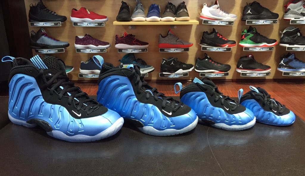 nike foamposite baby