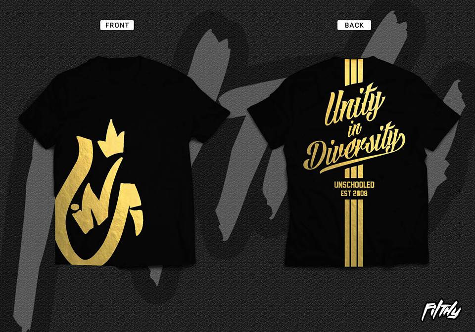 UNschooled08's tweet photo. UNSCHOOLED LIMITED SHIRTS NOW AVAILABLE! Contact @pahtsangeles for orders. https://t.co/wSt5qdPgJN
