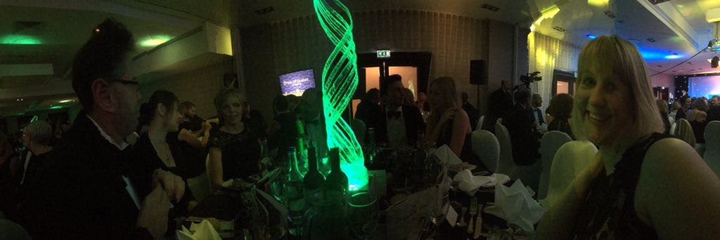ShakespearePups's tweet photo. #prideofstratford raring to go!! Looks great in here @guidedogs https://t.co/knvEABCXth