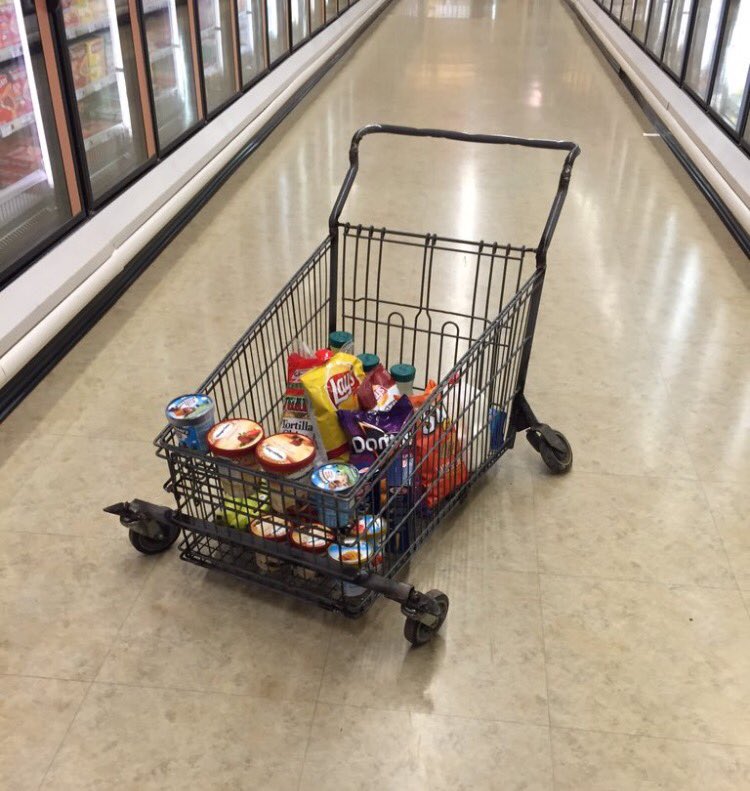 Stanced Shopping Cart