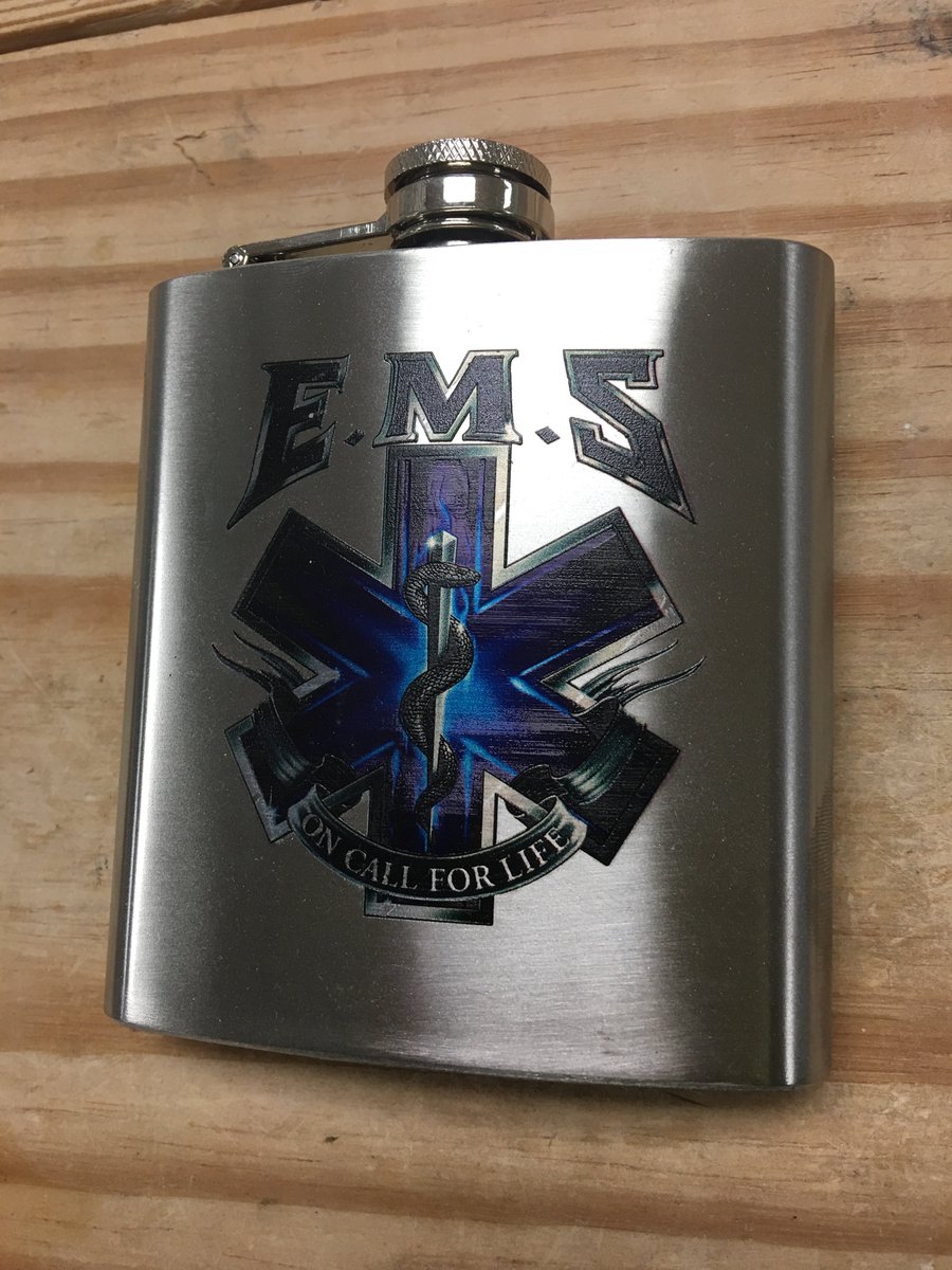 LuckyDog's tweet photo. Our EMS flasks are perfect gift ideas for First Responders families! Find these and more at https://t.co/PMxQqKJ95j https://t.co/64UXS28Gdz