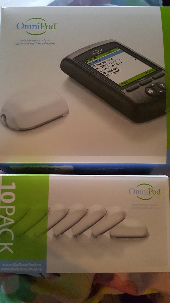 1andonlyAggBear's tweet photo. Victoria got her omni pump today ahhhh I can't yell loud enough to show how happy and excited we are. #omnipod https://t.co/0X5R69LPVh