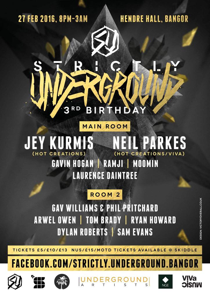 StrictlyUndergr's tweet photo. Buzzing for our 3rd birthday at the end of the month with @JeyKurmis &amp; @NeilParkesMusic at Hendre Hall!!! https://t.co/V2h0TfpNt9
