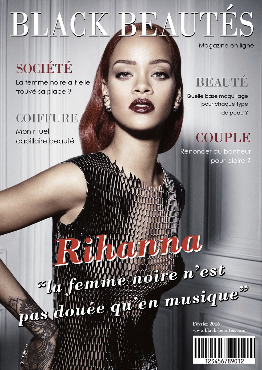 BLACKBEAUTES's tweet photo. Rihanna : "Quand une femme noire faire du business, on lui rappelle sa couleur 
https://t.co/G8YLc3kBW5 https://t.co/uhiN7bkH4V