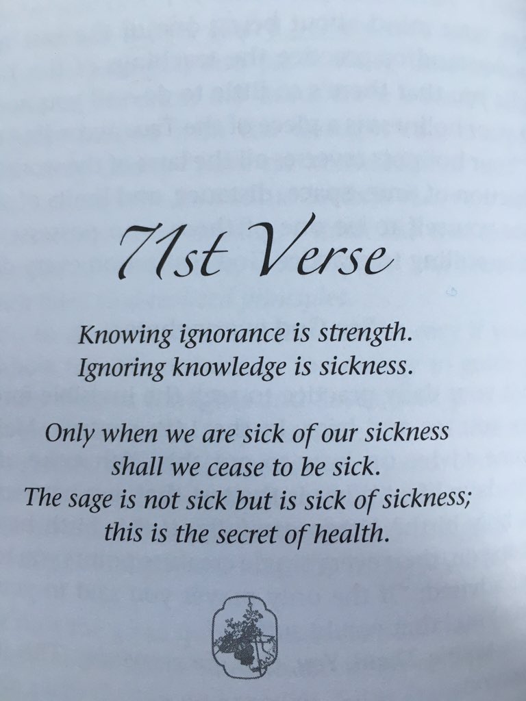 RashJuice's tweet photo. Starting to feel sick? Reflect on what you're ignoring #tao #health #lookinward #spirituality #InspirationFriday https://t.co/A5UaD70DOd
