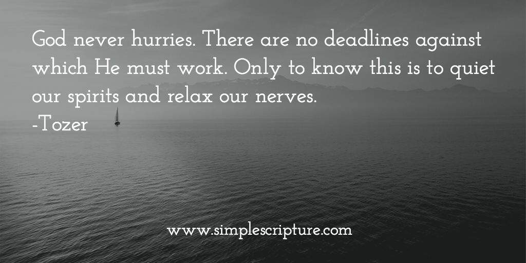 SimpleScripture's tweet image. God isn't stressed, striving, or worried. This truth should cause us to pause when we feel that we need to be. #rest