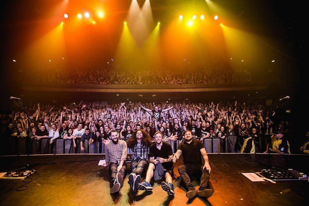 claudioPsanchez's tweet photo. We are together. London - 2/2/16 @coheedandcambria https://t.co/gcwQBVLY5N