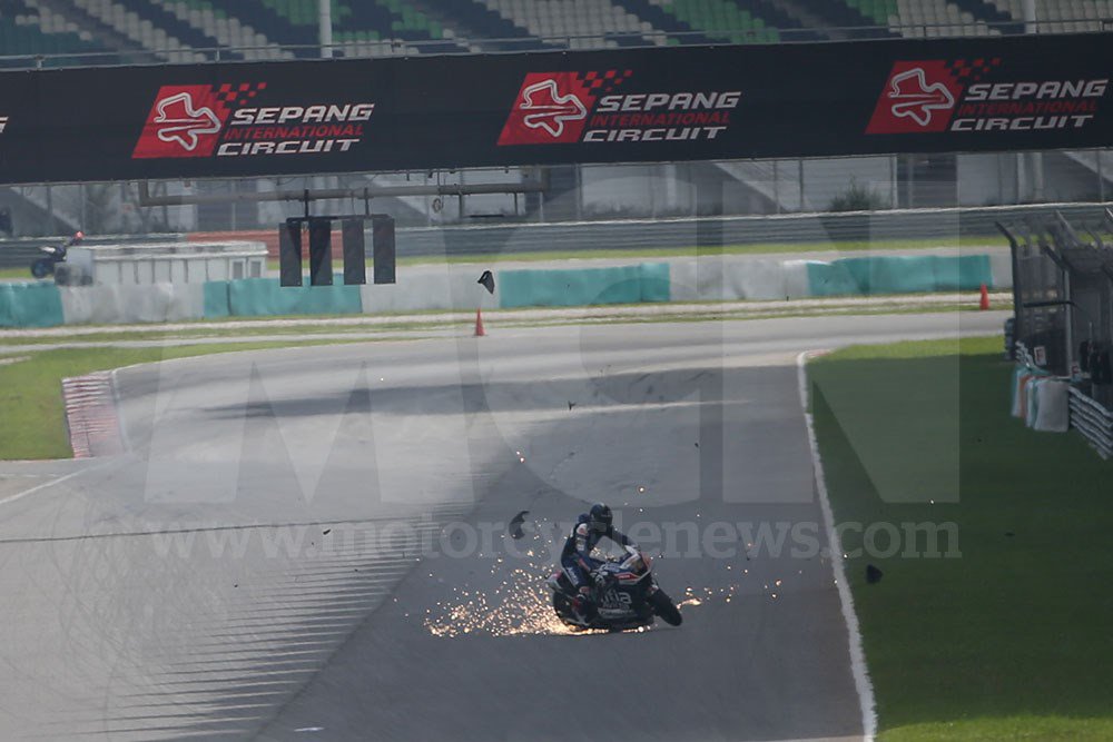 MCNSport's tweet photo. Alpinestars release Baz crash data - https://t.co/ktC42gmOzY https://t.co/av76MQVZJV