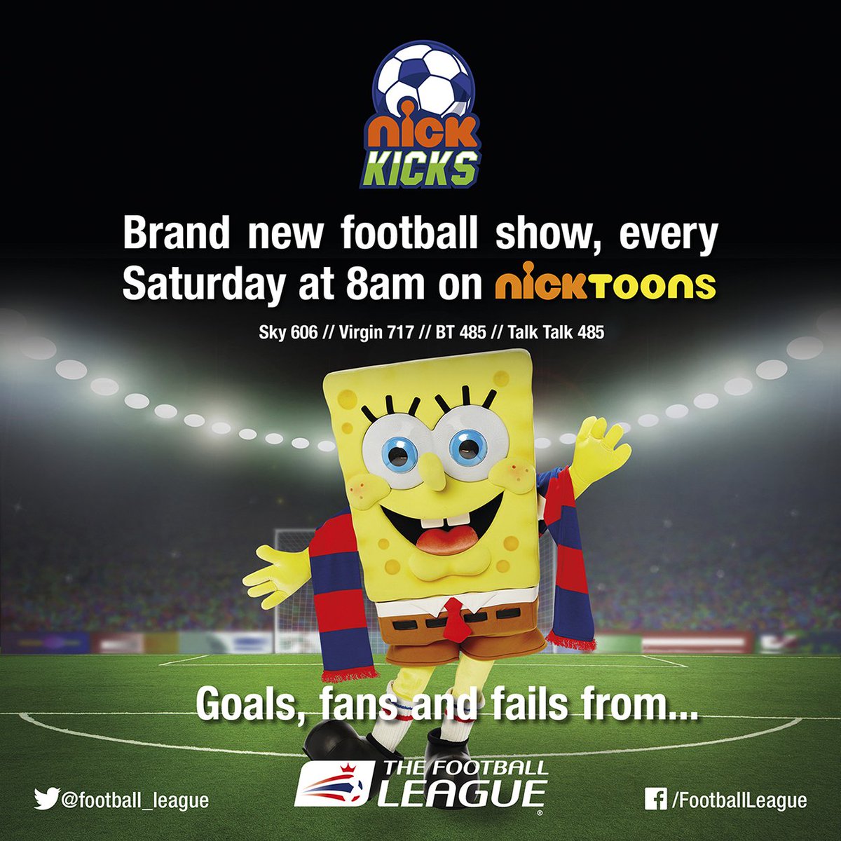 Don’t miss <a href="/football_league/">EFL</a>’s new #NickKicks show! Starts tomorrow at 8am on <a href="/NickelodeonUK/">Nickelodeon UK</a>! #BWFC