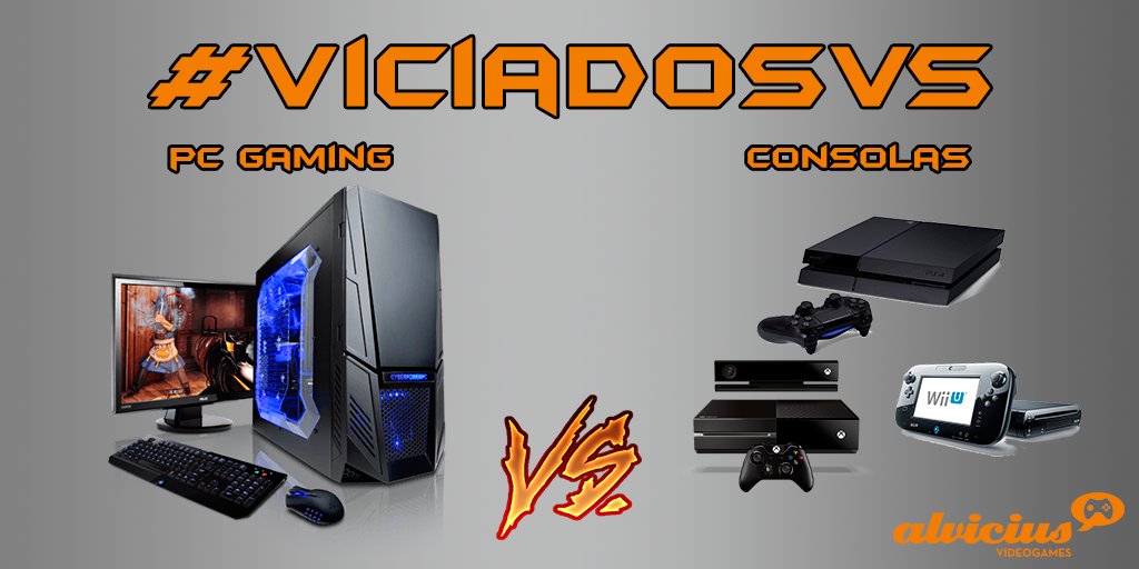 AlviciusGaming's tweet photo. ¿Cuál es tu plataforma favorita para viciar? RT PC Gaming ❤ Consolas #ViciadosVS https://t.co/bkf7qlXwz4