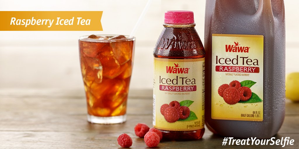 Make it a BERRY good day with a Wawa Raspberry Iced Tea!