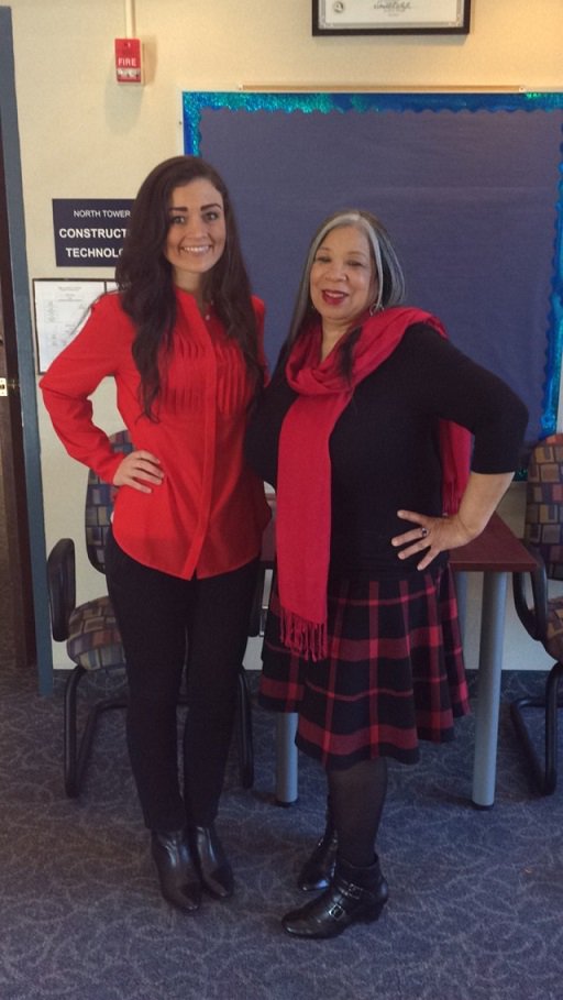 AcademyatSmith1's tweet photo. Our students and staff are wearing red today to raise awareness for heart disease! #WearRedForWomen @GCSchoolsNC https://t.co/1sfKHVuHTJ