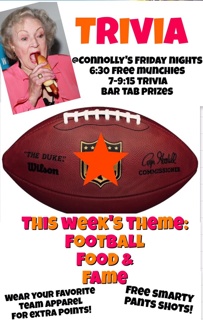 Connollys_RPB's tweet photo. #trivia #royalpalmbeach #shots #fridaynight #fun https://t.co/7VIKLtWQXg