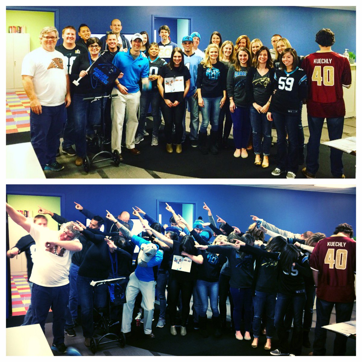 Quiet_Stream's tweet photo. Panther's Pride! @Quiet_Stream #SuperBowl50 #KeepPounding #PantherNation https://t.co/oFOlRGZYzM