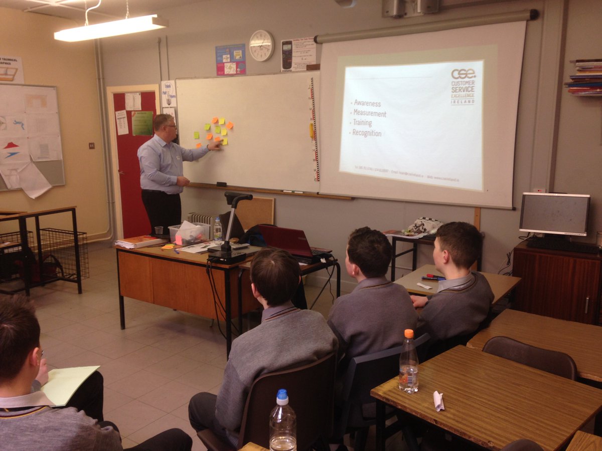 A big thank you to everyone at Customer Service Excellene Ireland for a great customer service workshop