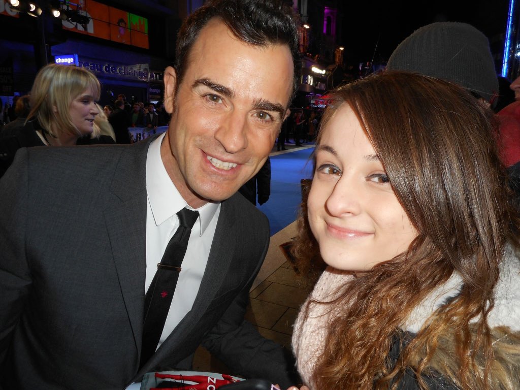 sashawickenden's tweet photo. Me with Justin Theroux 😊 #Zoolander2 #ZoolanderLondon https://t.co/ADZxTKEQBz