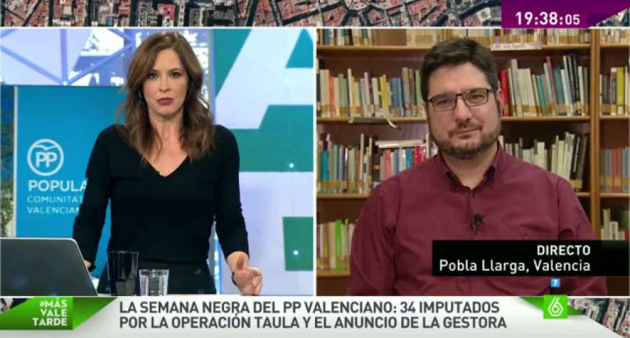 sextaNoticias's tweet photo. .@iblanco_eu: "El Partido Popular es corrupto estructuralmente, no sólo en Valencia" ▶ https://t.co/88KYyOvK3X https://t.co/2bnv6KRakt