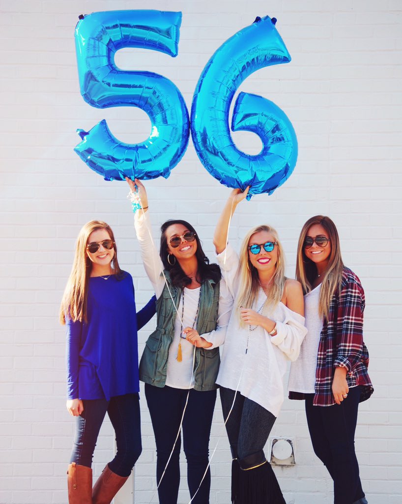 56 has never looked so good! 56 years ago today our chapter was founded on ECU's campus. We love you Delta Omicron!