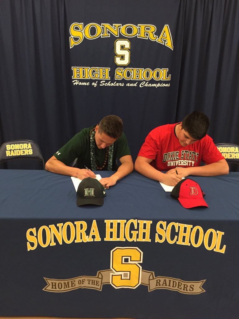 Congratulations on signing to Cole McDonald (Hawaii)and Eric Pulliam (Dixie State).
