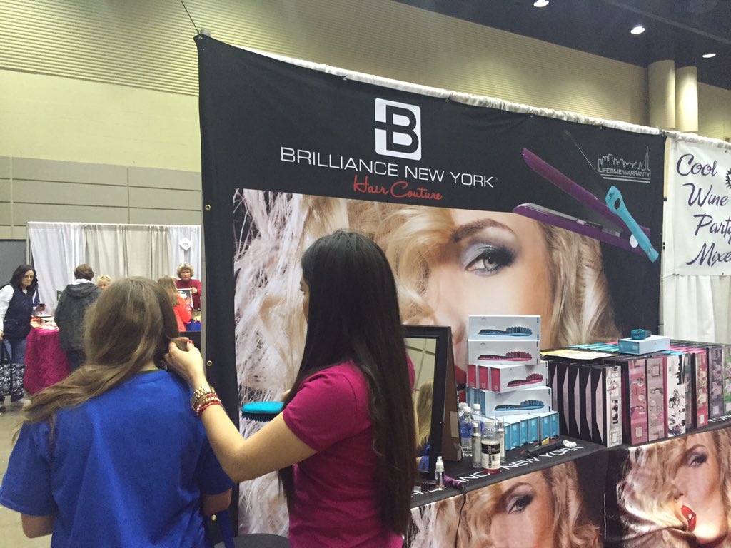 Looking to change things up with your hair? Brilliance New York can show you how at #MidMichigan #WomensExpo