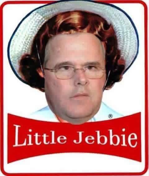 chadsdaddy's tweet photo. TRUMP's "Puppet"_low energy_low poll #_how low can "LITTLE- JEBBIE" go ? https://t.co/9MXwPPoYAc