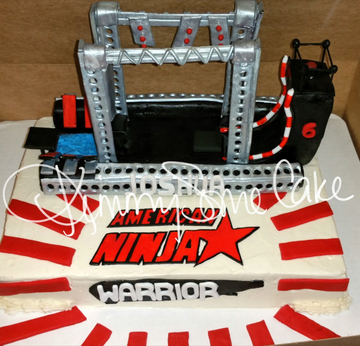 American Ninja Warrior Birthday Cake Ideas American Ninja Warrior Birthday Cake Ideas