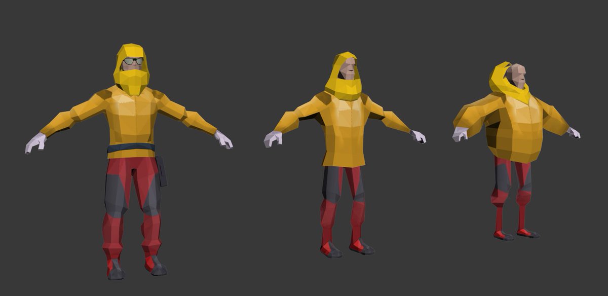 TheAlpinist's tweet photo. Searching for the character's style!! #screenshotsaturday #alpinist #alpinism #indiedev #gamedev #idlegames https://t.co/T4FMSwngEv