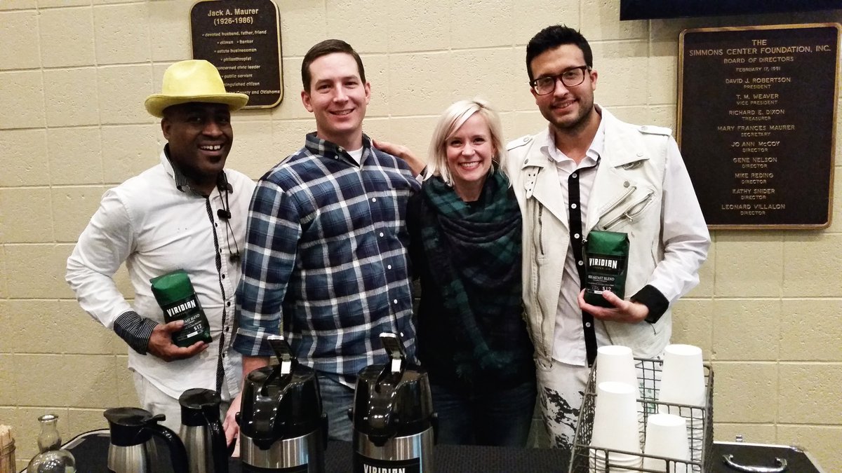 Artrageous was AMAZING! Thanks to Chisholm Trail Arts for inviting them to Duncan and allowing us to share coffee!