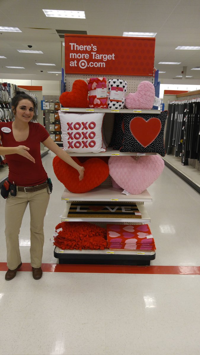 We have a heart...shaped pillow #1064x4