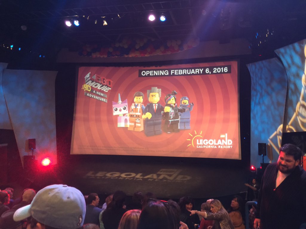 StephenGlickman's tweet photo. I am so honored and excited to be at the premiere of @TheLEGOMovie 4D #LegoMovie4D at @LEGOLAND_CA !!!!! https://t.co/f3ClFvFum3