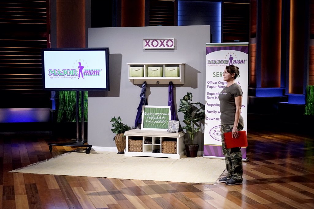 "If the President trusted me with the keys to the nukes, you can trust me with your money." #MajorMom #SharkTank