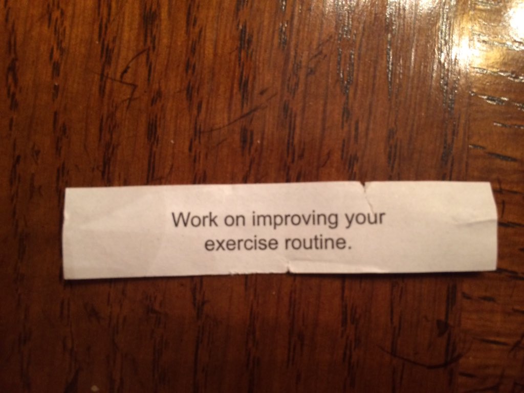 HearnDavid's tweet image. Is this really a fortune cookie?!?!