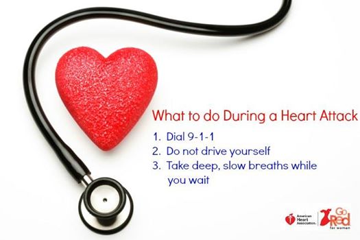 American_Heart's tweet photo. Share the warning signs of a #heartattack with the women you love today. https://t.co/Fq7B68q6Ht #goredwearred https://t.co/H8hTdBP8JL