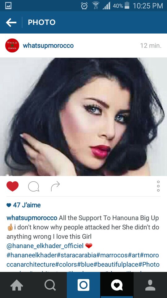03Alili's tweet photo. شكرا لبعض الصفحات المغربية التي تعمل على تعريف تقاليد المغرب لدعمها لحنان 😍 
#HananeELKhader https://t.co/dINL0m44B6