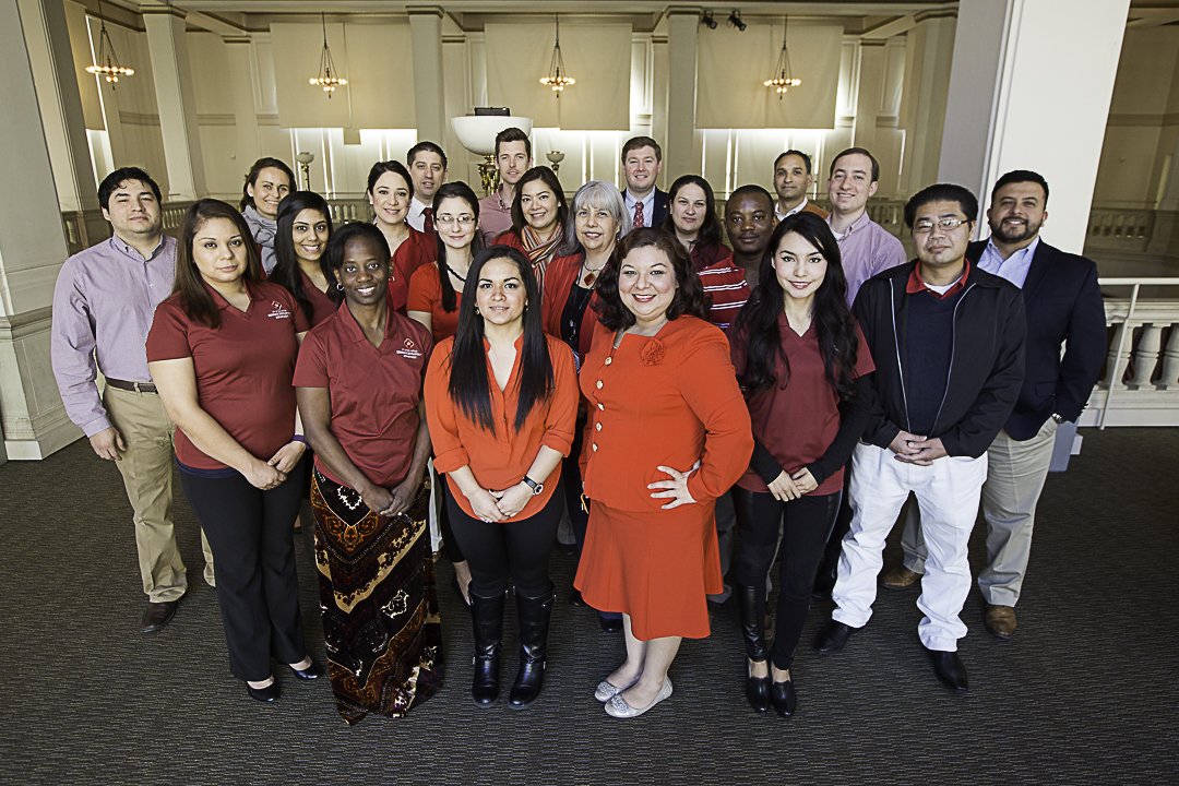 COSAGOV's tweet photo. The City of San Antonio wore red today for #AmericanHeartMonth! #GoRedSA https://t.co/13dJ5KLpe9