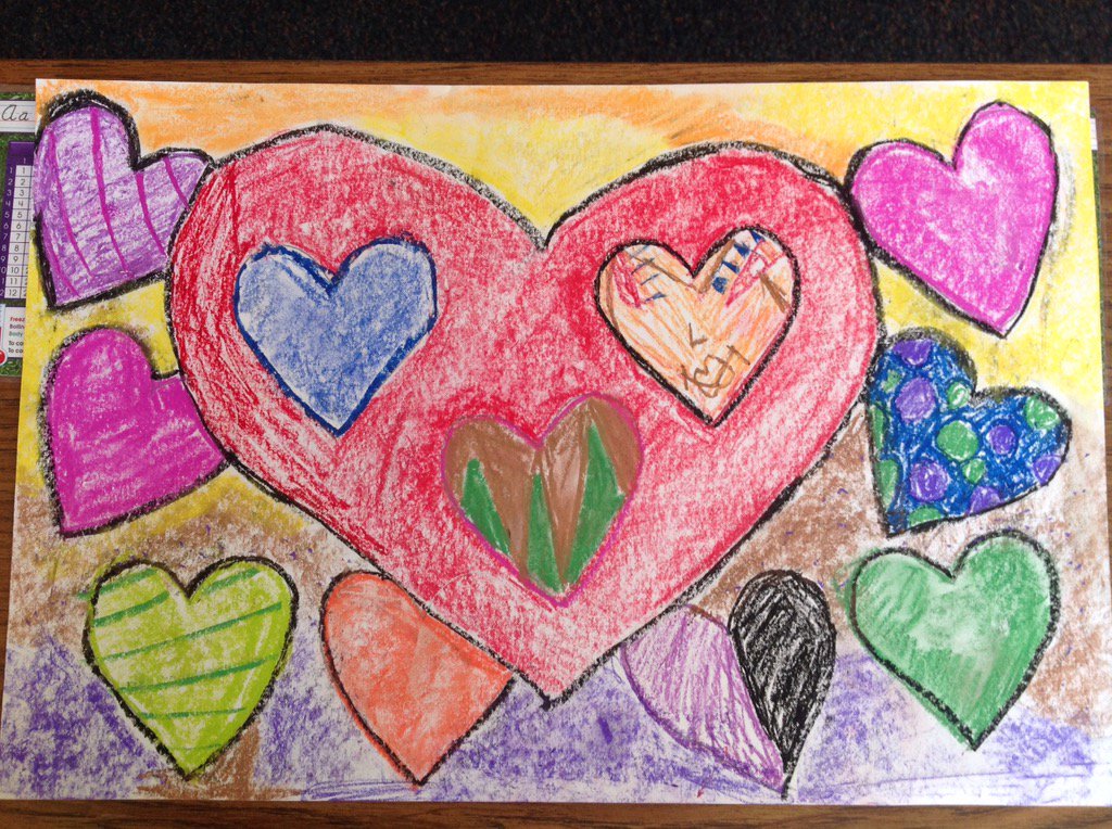 mrsgatesclass's tweet photo. In this week we did an art project to inspire people. -Juan https://t.co/OX1yjv9ayb