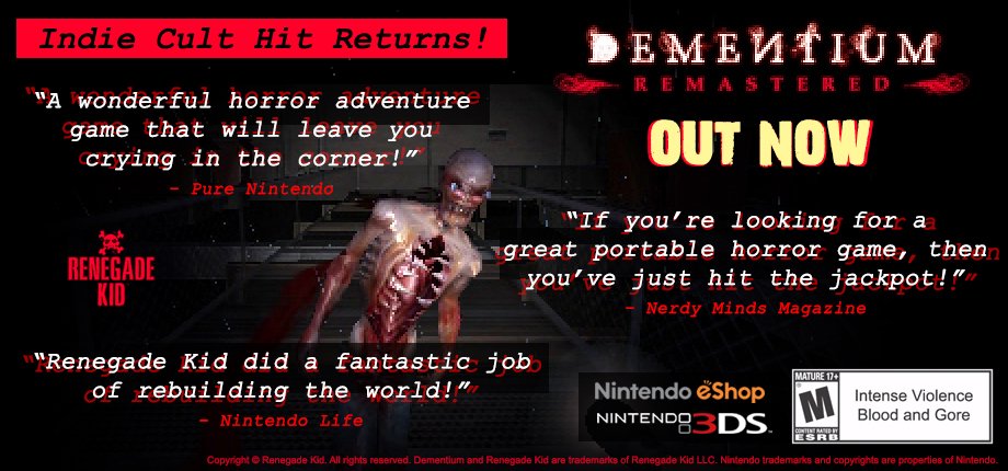 JoolsWatsham's tweet photo. It's Friday! A great time for a Dementium Remastered giveaway! RT for a chance to win!! (North America only) https://t.co/2uYTDkuHaq