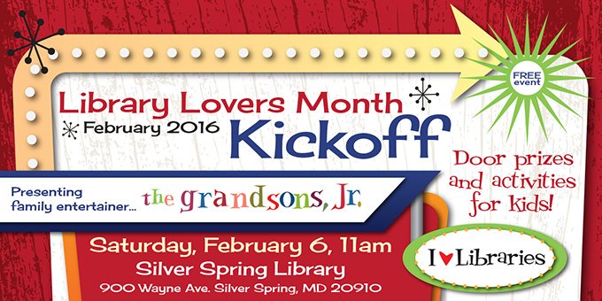 FOLMC's tweet photo. See y'all tomorrow! 11am
#LibraryLoversMonth
#grandsonsjr
#SilverSpringLibrary
#SilverSpringChapter
@MCPL_Libraries https://t.co/AbuPFz09km