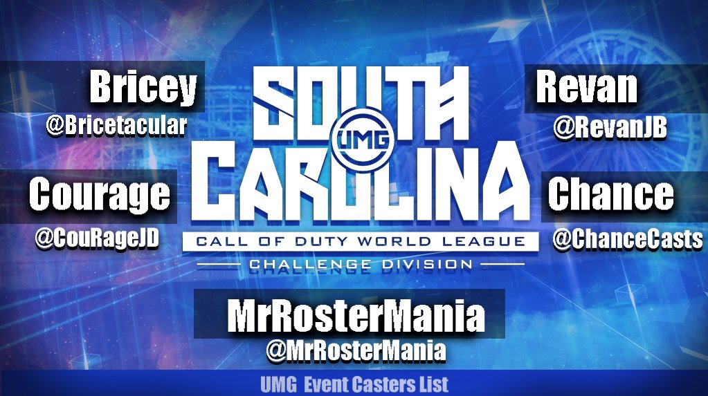 UMGGaming's tweet photo. We're excited to announce our casting line up for #UMGCarolina ! https://t.co/tmOfdKNWcZ