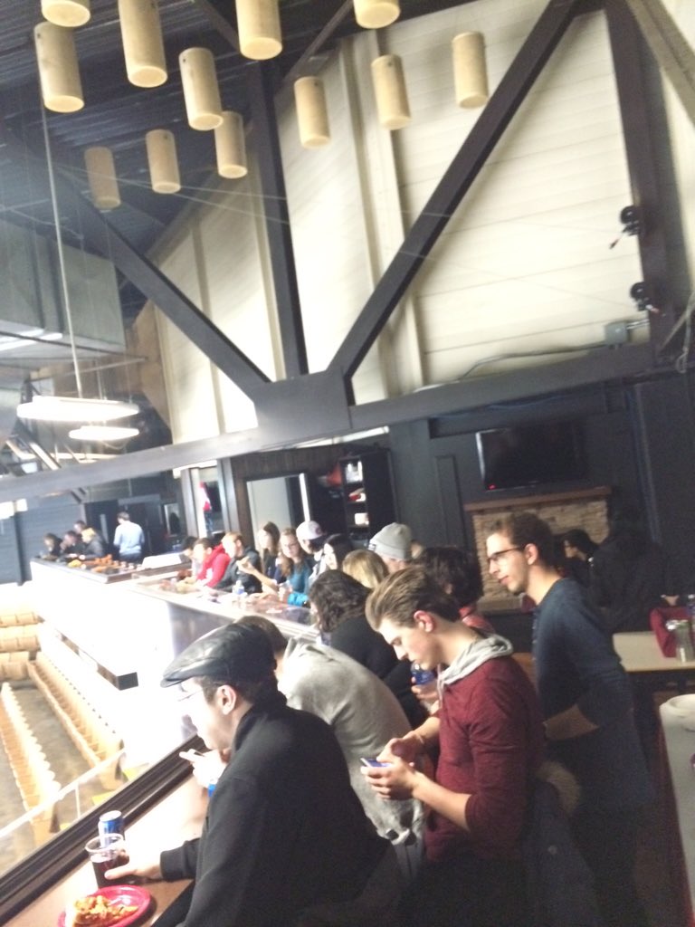 BrianTozer's tweet image. Thank you so much @unbalumni  for treating McLeod House to the hockey sky box for the evening #proudlyUNB