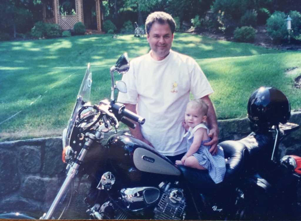 CARLYforAmerica's tweet photo. It's #FirstFrankFriday! Did you know that years ago Frank owned a motorcycle? #FirstFrank https://t.co/y7kUBqLvIs