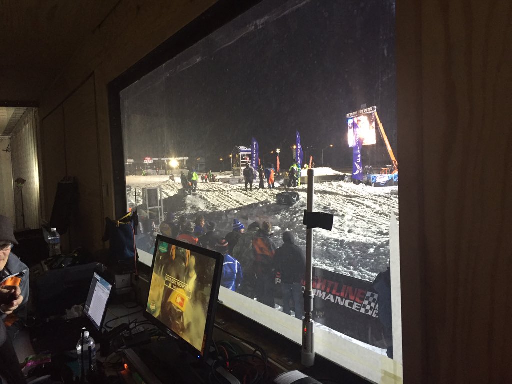 Chris_Hawkey's tweet photo. It's time to go racing in New York. @snocross at the lovely @SenecaAllegany Resort and Casino. #ThrowSnow! https://t.co/Ck5lXDduFX