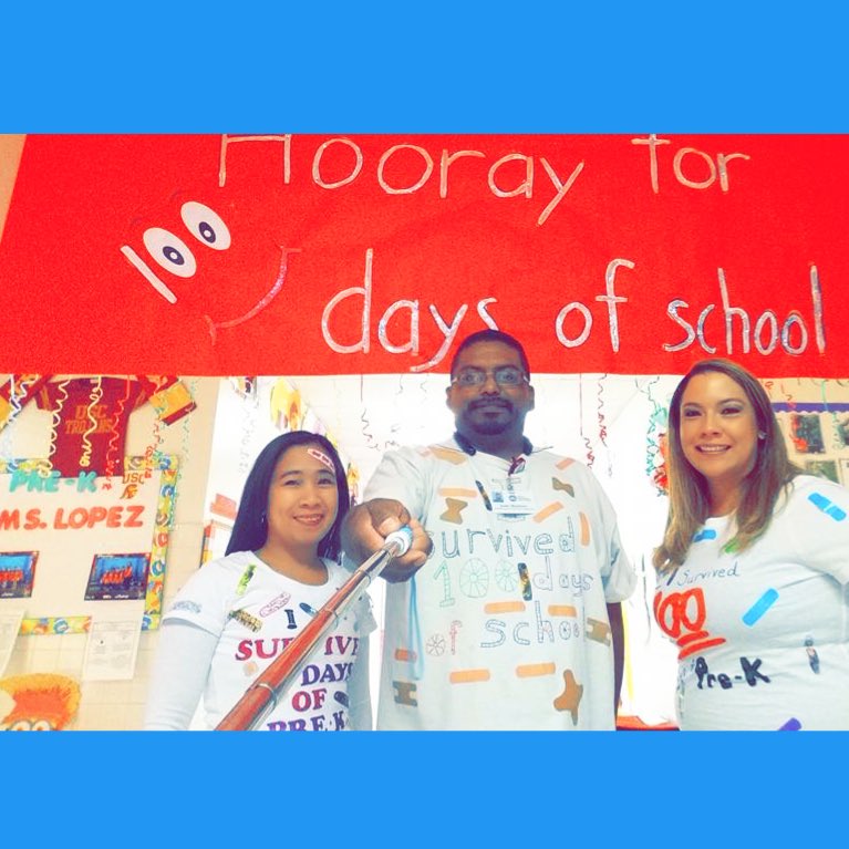 bradley_klopez's tweet photo. 100 days of school today! 🙌🏼 #onlythestrongsurvive💪 #whatsyoursuperpower #teaching #100daysofschool #powerup https://t.co/AEk1lH03Ih
