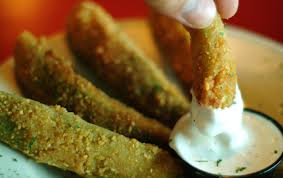 UTBevoPay's tweet photo. Free Fried Pickles from @Pluckers with the purchase of two entrees now through Feb. 11th! https://t.co/30ZRNHFoT9